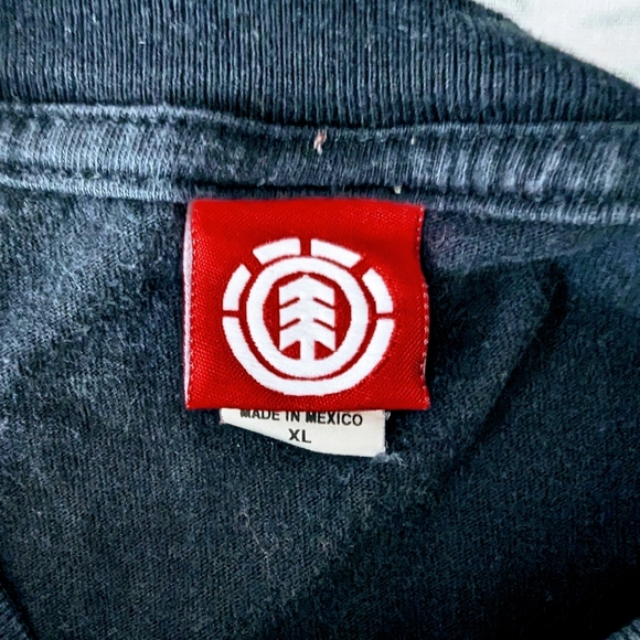 Element brand T-shirt, XL, black - Picture 5 of 5